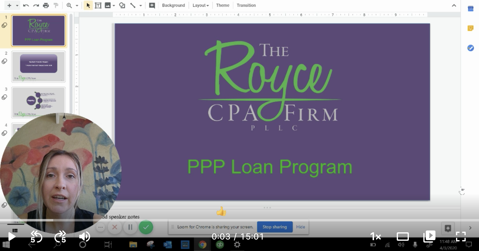 Video Walkthrough Understanding How the PPP Loan Works The Royce CPA